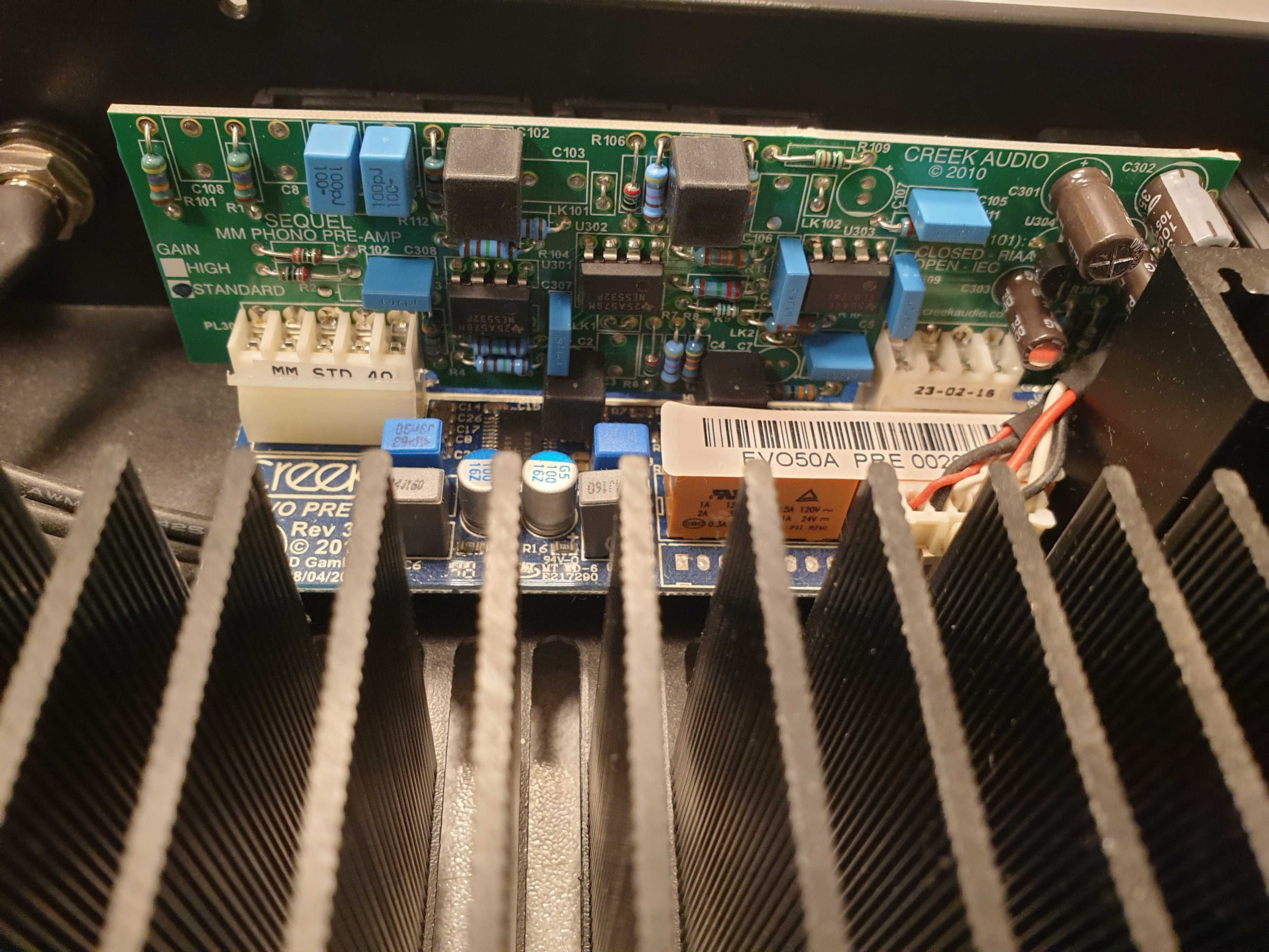 Wzmacniacz Creek Evolution 50A + przedwzmacniacz gramofonowy