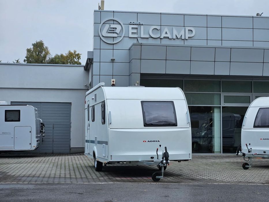 Adria Aviva 472PK  Łóżka piętrowe Ogrzewanie Ultraheat Podłogówka Markiza