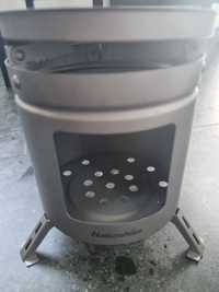 Печь-щепочница Naturehike Wood stove titanium NH20RJ005 + ПОДАРОК