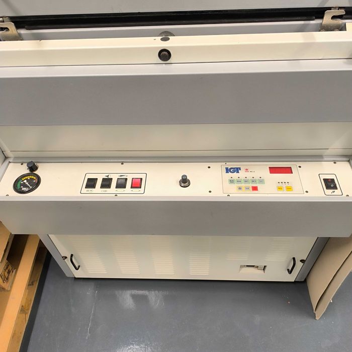 Prensa de chapas offset, insolação.