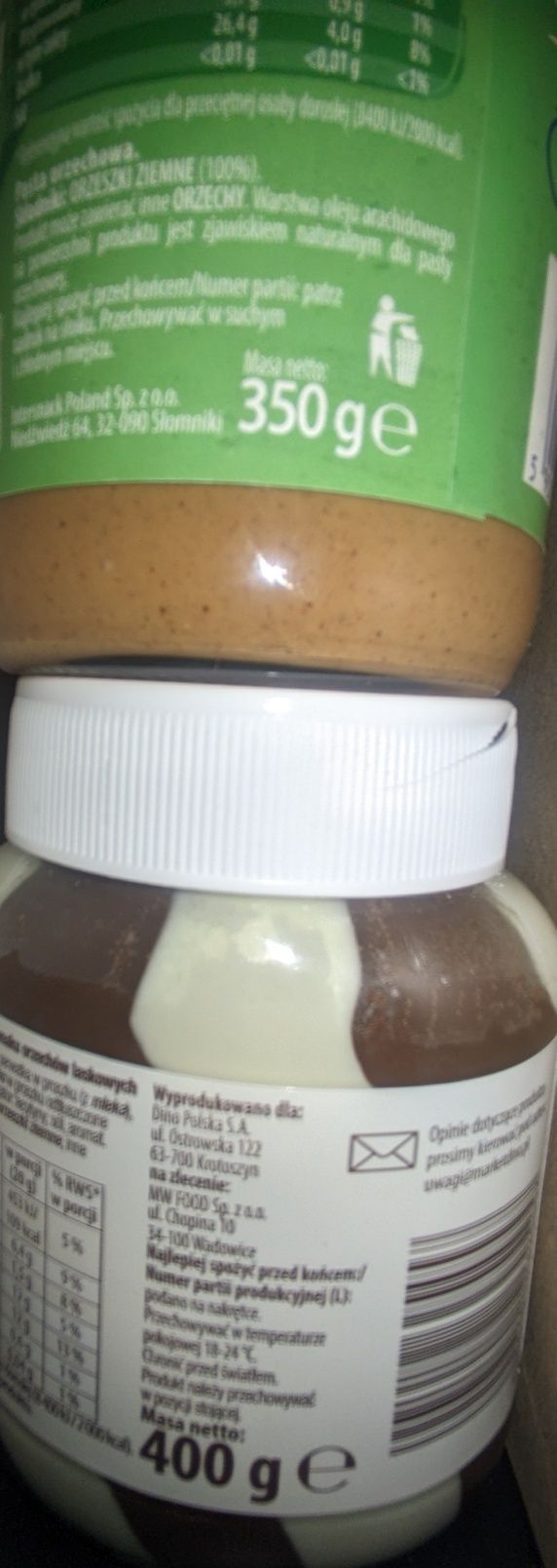 Peanut butter go active Felix deliss krem orzechowy go vege 7 słoików