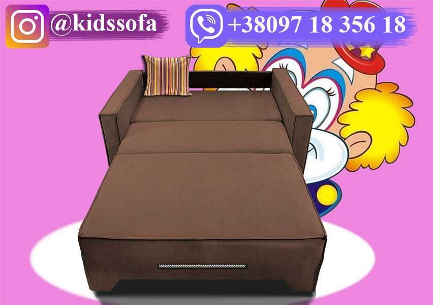 Детский диван-кровать Фокус, дитячий диван, ліжко з високим сп місцем