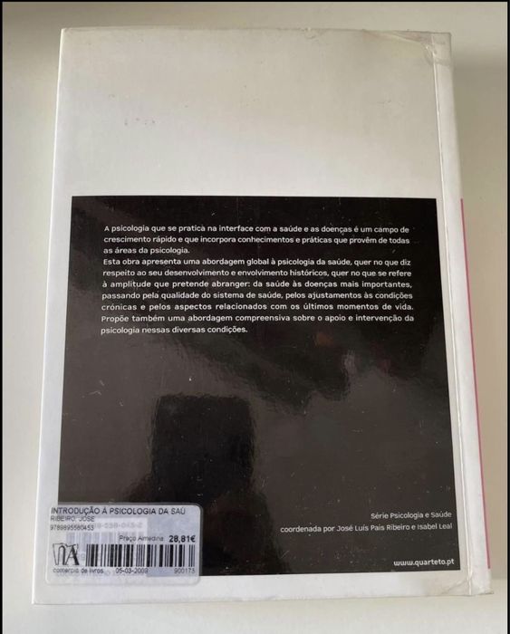 Introdução à Psicologia da Saúde