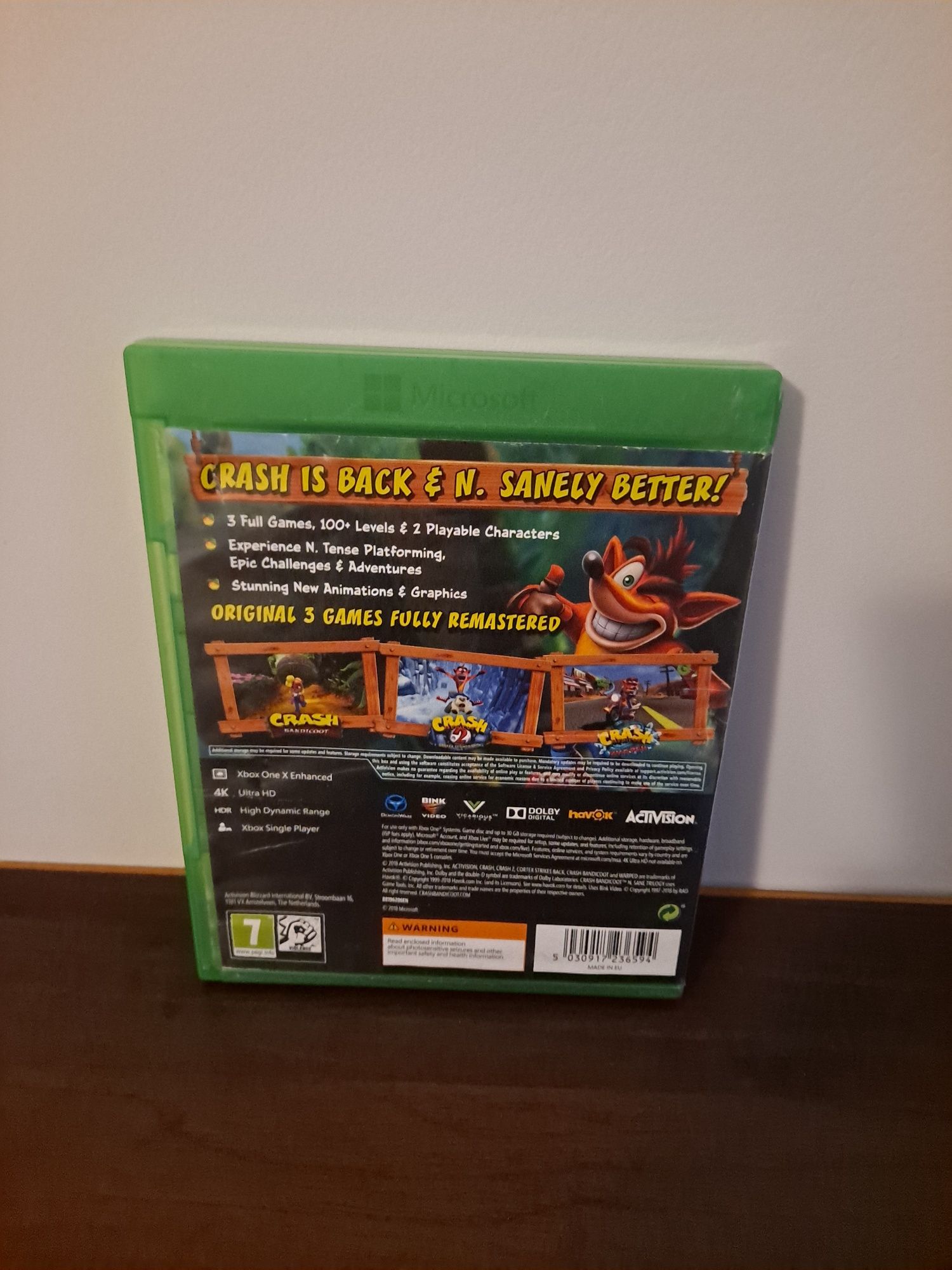 Crash N-Sane Trilogy XBOX One/Series