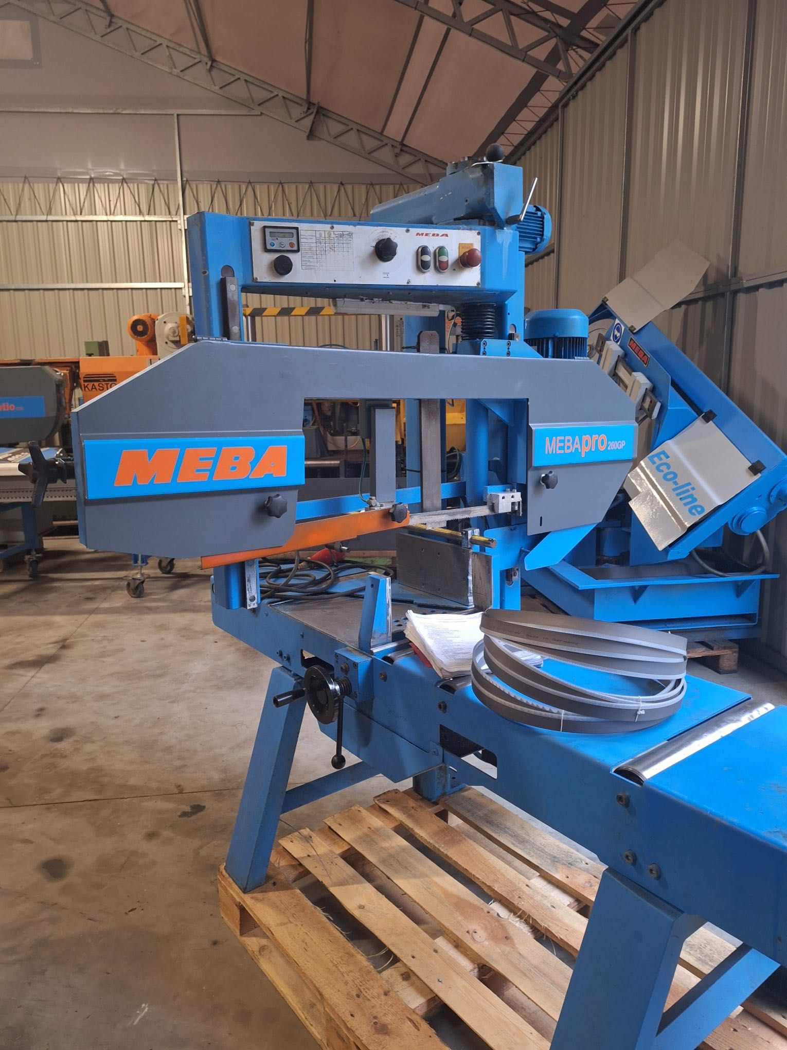 Przecinarka MEBA Pro-Line 260 GP półautomat/skrętna(Amada/Kasto/Bomar)