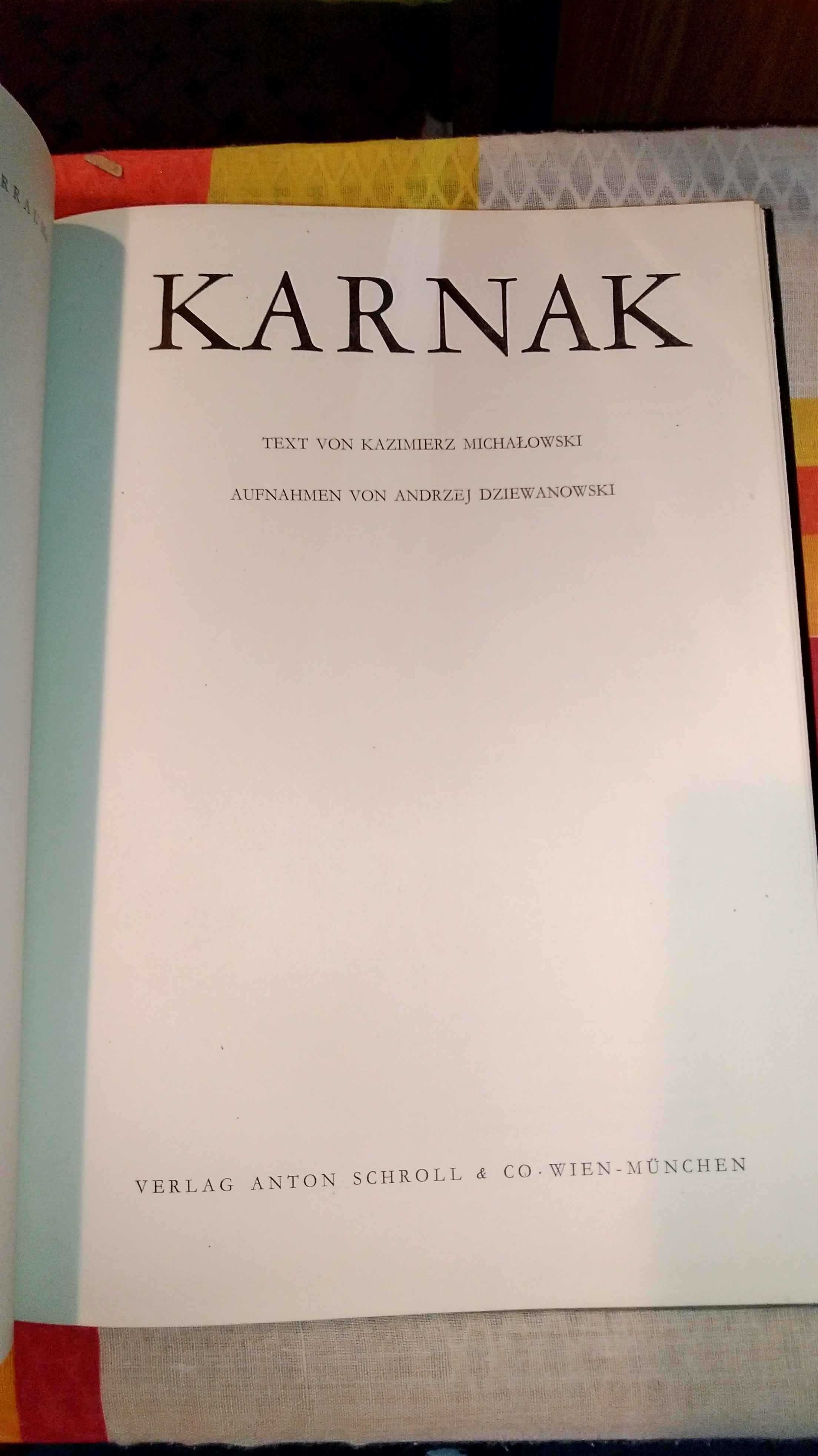 Karnak K. Michałowski po niemiecku