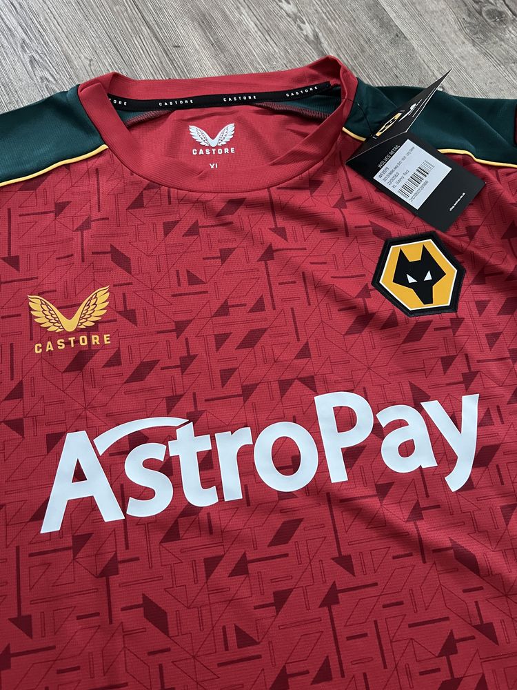 Koszulka Castore Wolverhampton Wanderers FC Wolves 2023/2024 Away