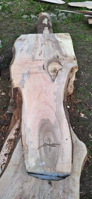 Tarcica jesionowa - blaty na stoły, ławy grubość 10 i 5 cm