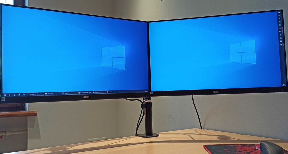 Монітори DELL S2421HN 23.8" на кронштейні | стійці iTech MBS-12F