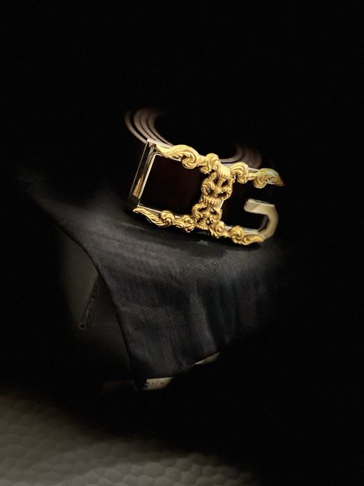 Ремень D&G шкіряний