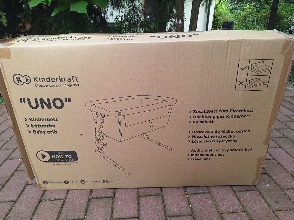 Łóżeczko dostawne Kinderkraft Uno