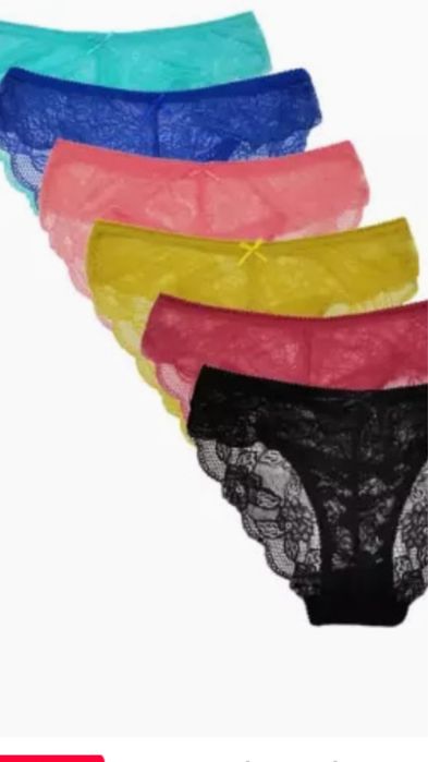 Lote de 5 calcinhas 42-46 soutians oncologicos