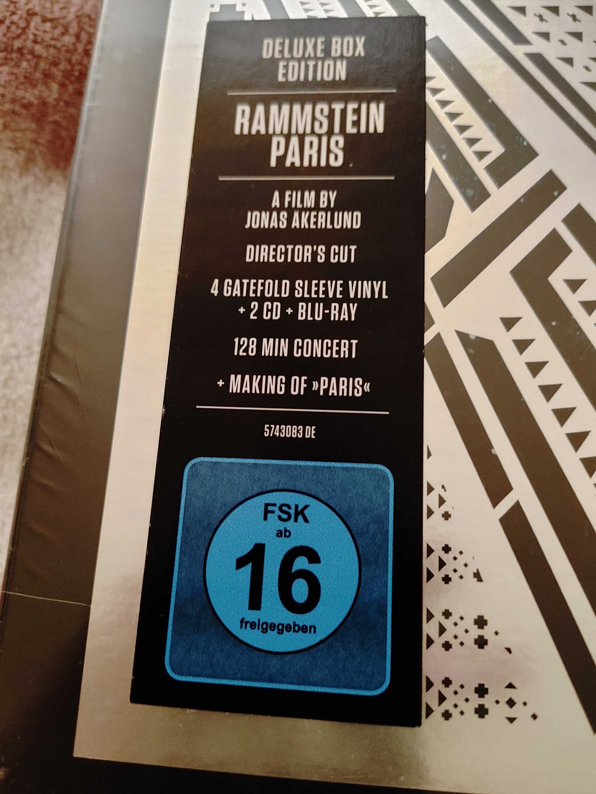 Rammstein – Paris Box Set, Deluxe Edition 4 x Vinyl, LP, New!!