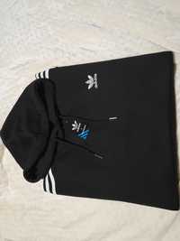 Adidas bluza rozmiar S oversize kolor czarny bawełna nowa meska