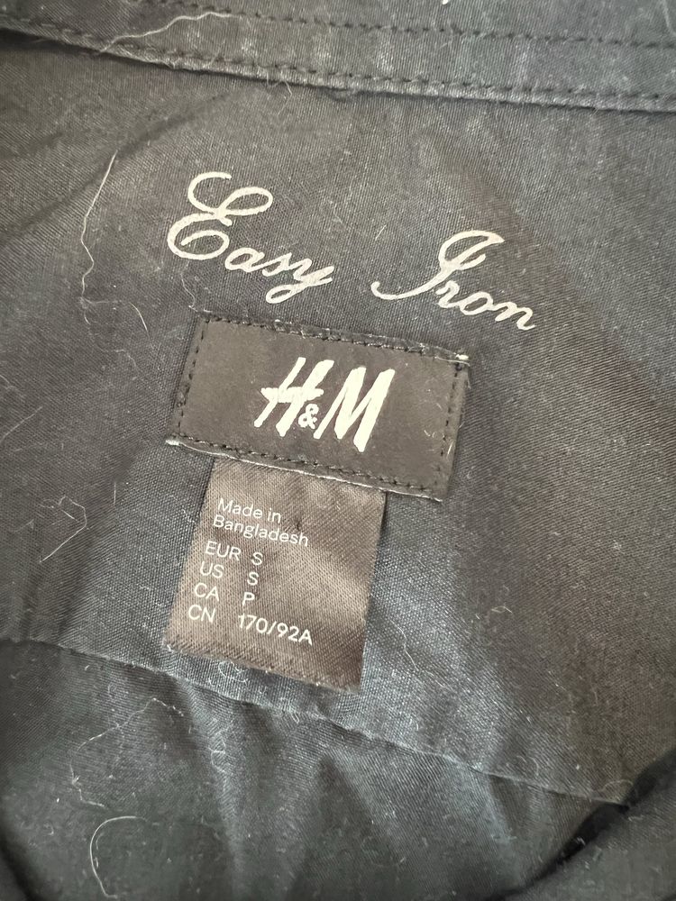 Czarna koszula H&M, stan idealny