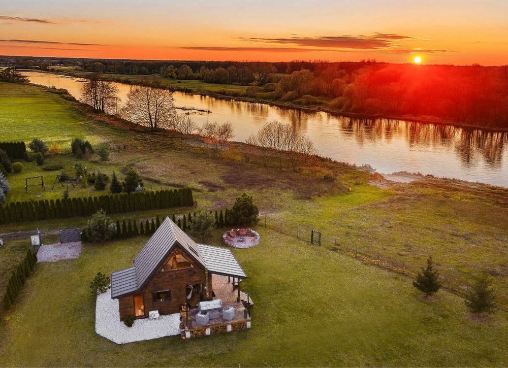 RIVER HOUSE Dom do wynajęcia Linia brzegowa 1 h od Warszawy