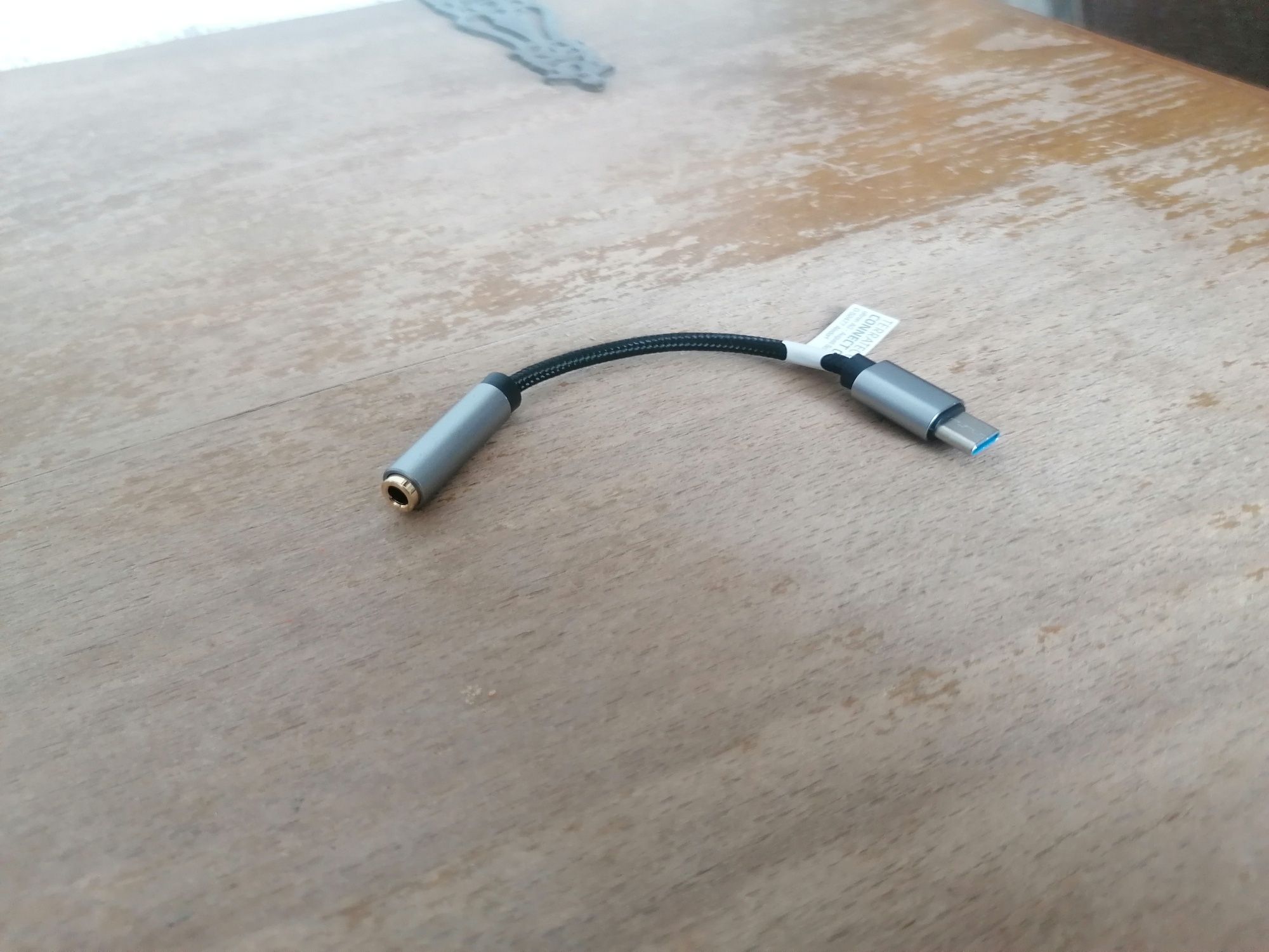 Adaptador USB TYPE C Para Jack 3.5mm