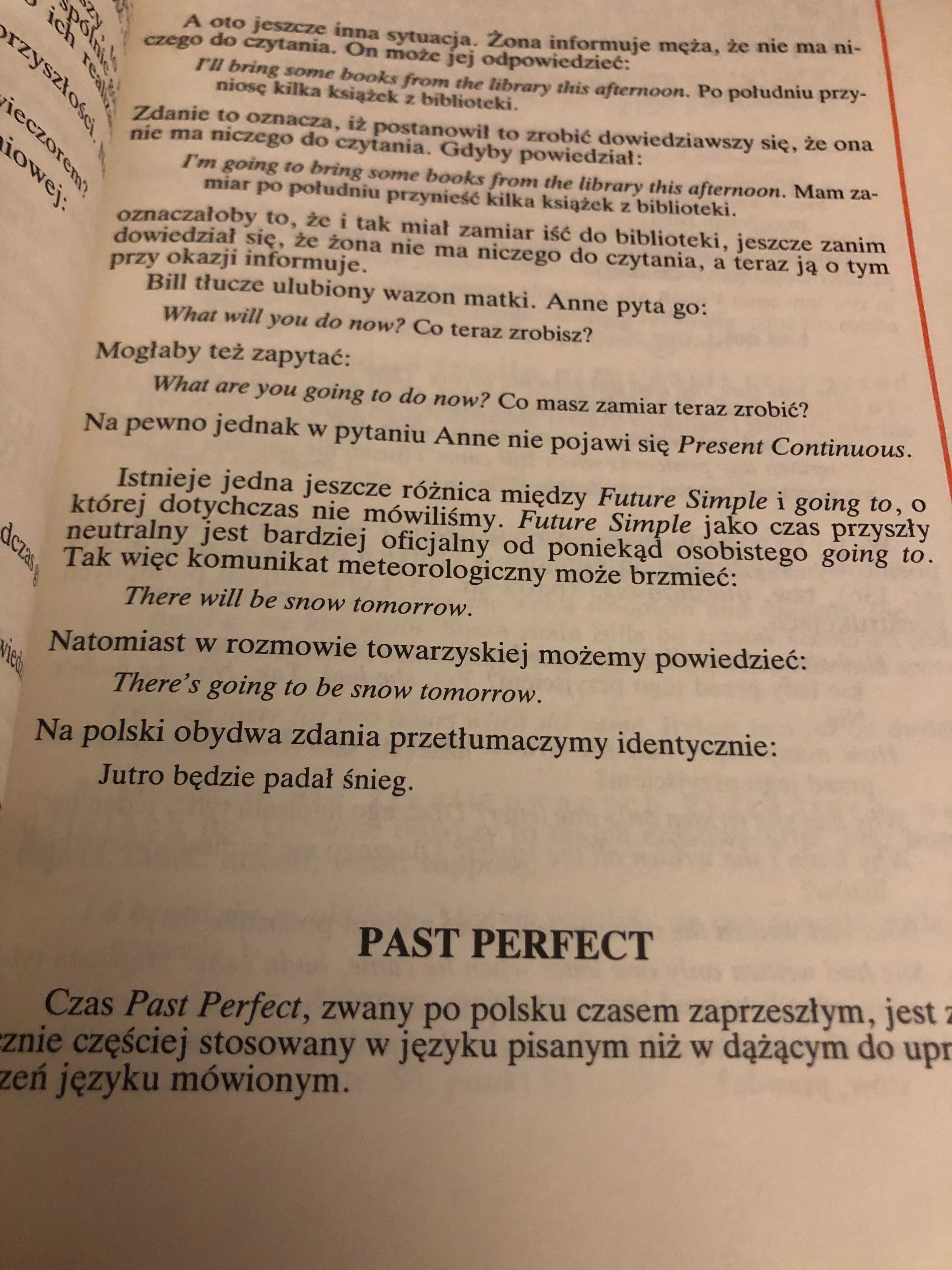 przewodnik po czasach w języku angielskim Lucyna Gołębiowska wyd 1991