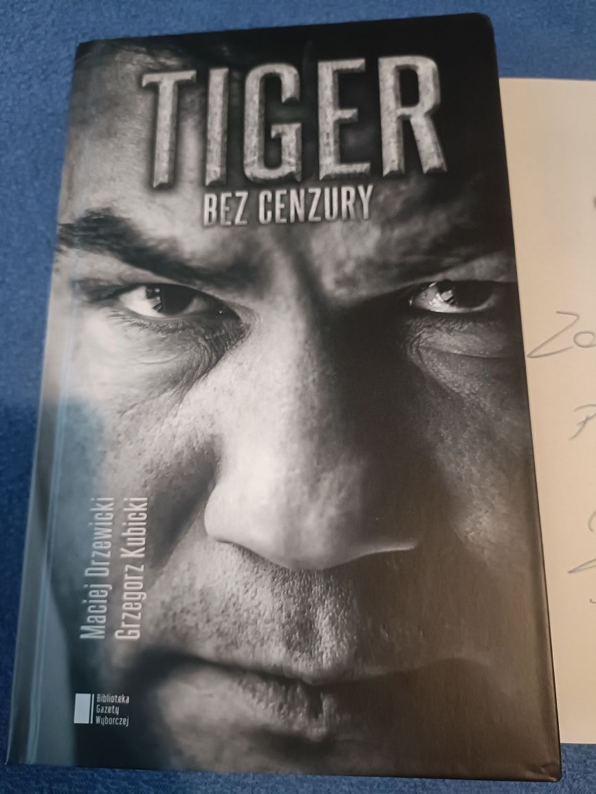 TIGER bez cenzury Michalczewski autograf