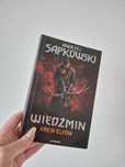 Książka Wiedźmin Krew elfów wydanie z gry Andrzej Sapkowski