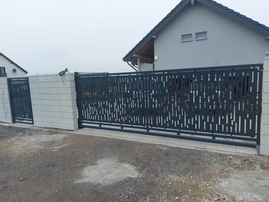 Brama przesuwna 5m. Brama wjazdowa. Producent