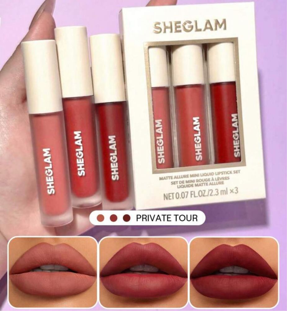 Batons matte novos