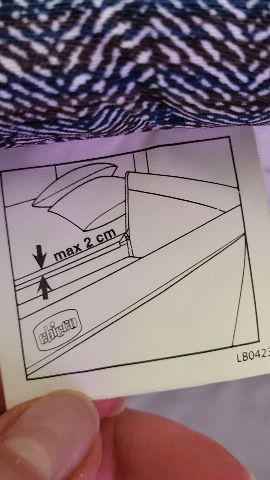 Dostawne łóżko Chicco Next 2 Me