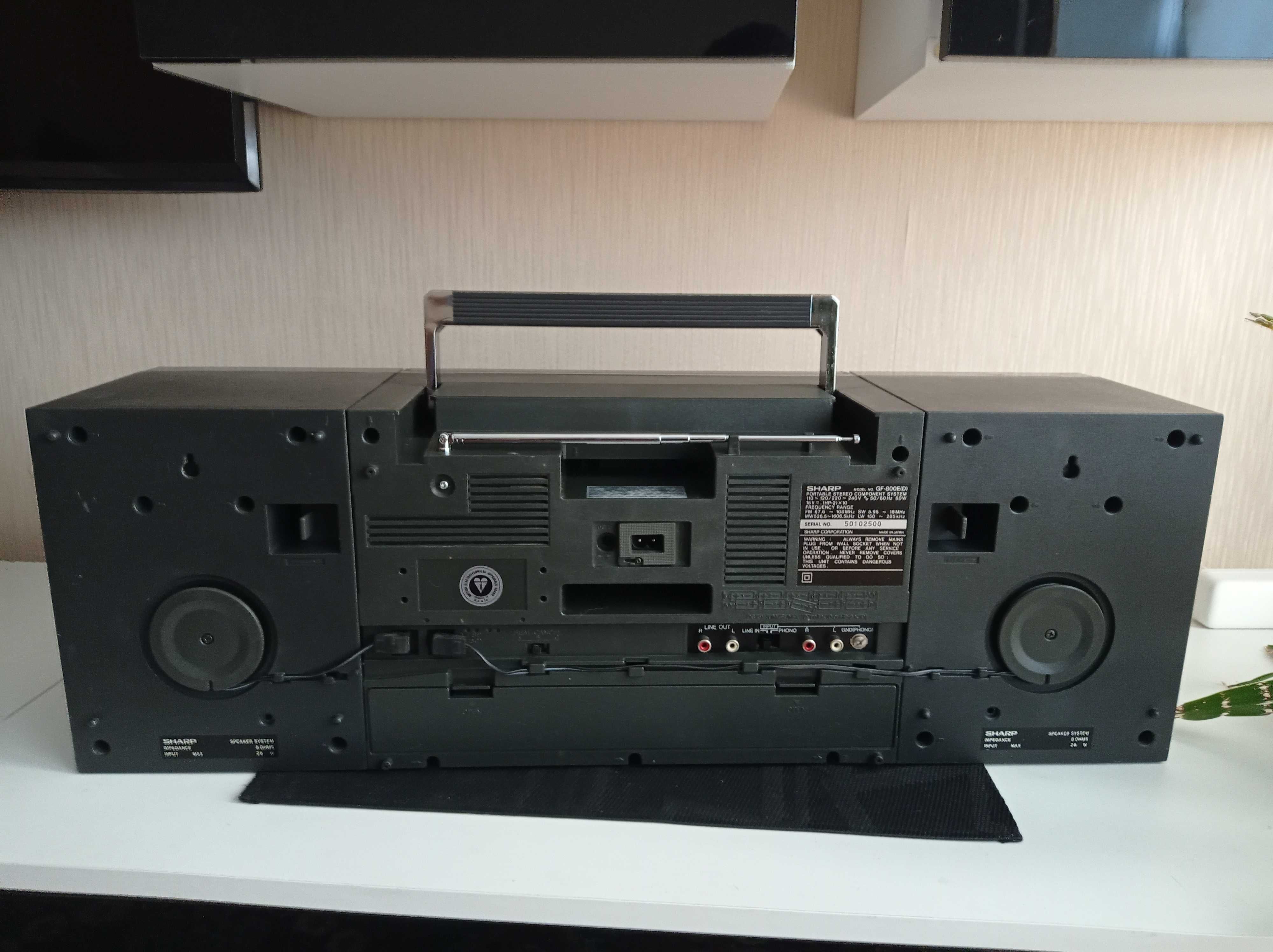Магнітола SHARP GF-800E(D) з блютуз