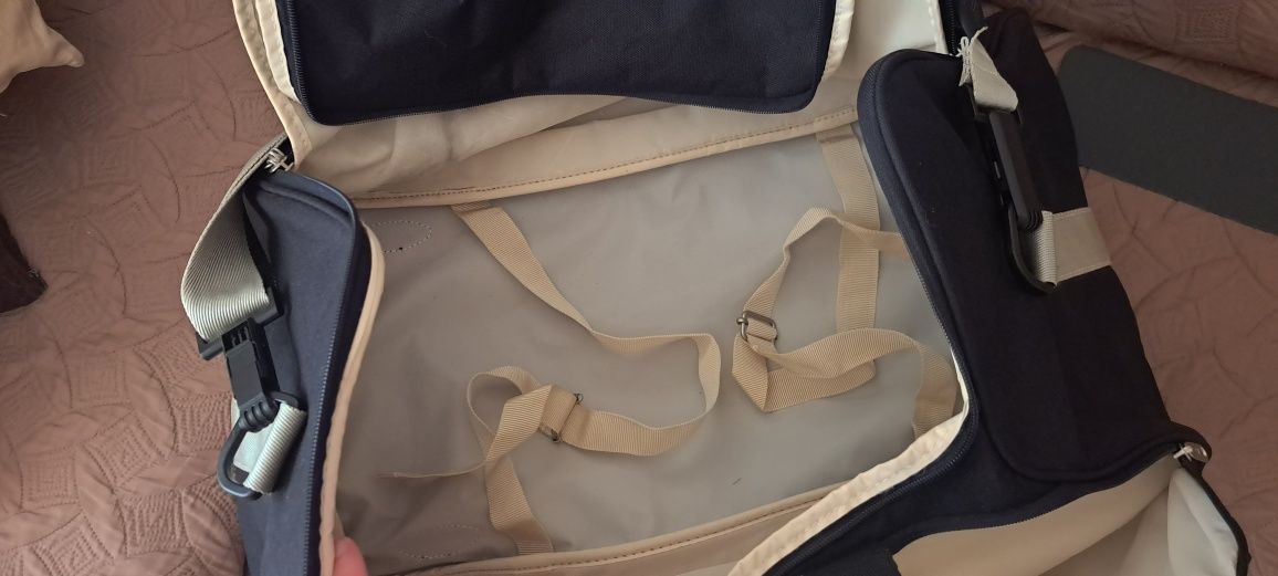 Saco de viagem preto Samsonite
