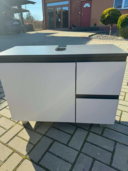 Szafka łazienkowa pod zlew stojący