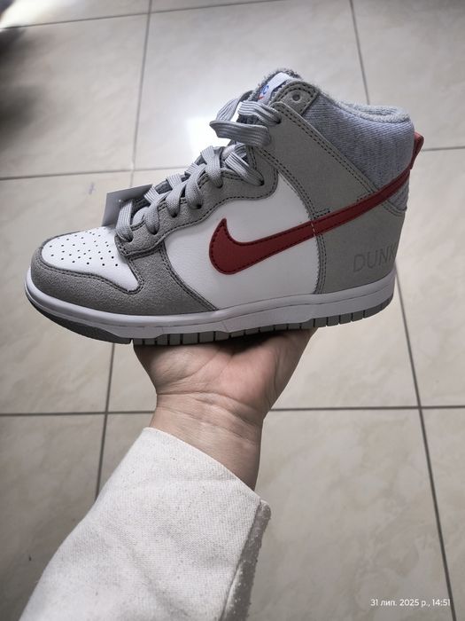 ОРИГІНАЛ Кросівки, кроссовки Nike Dunk  High DH9750-001  осінні 
 3.5y