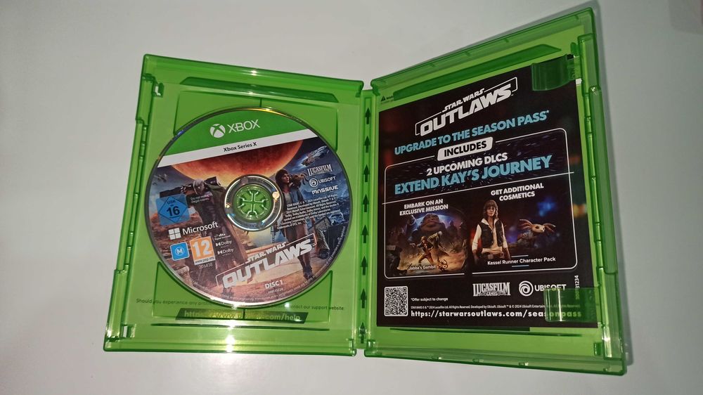 XBOX SERIES X STAR WARS OUTLAWS pl po polsku gwiezdne wojny najlepsze