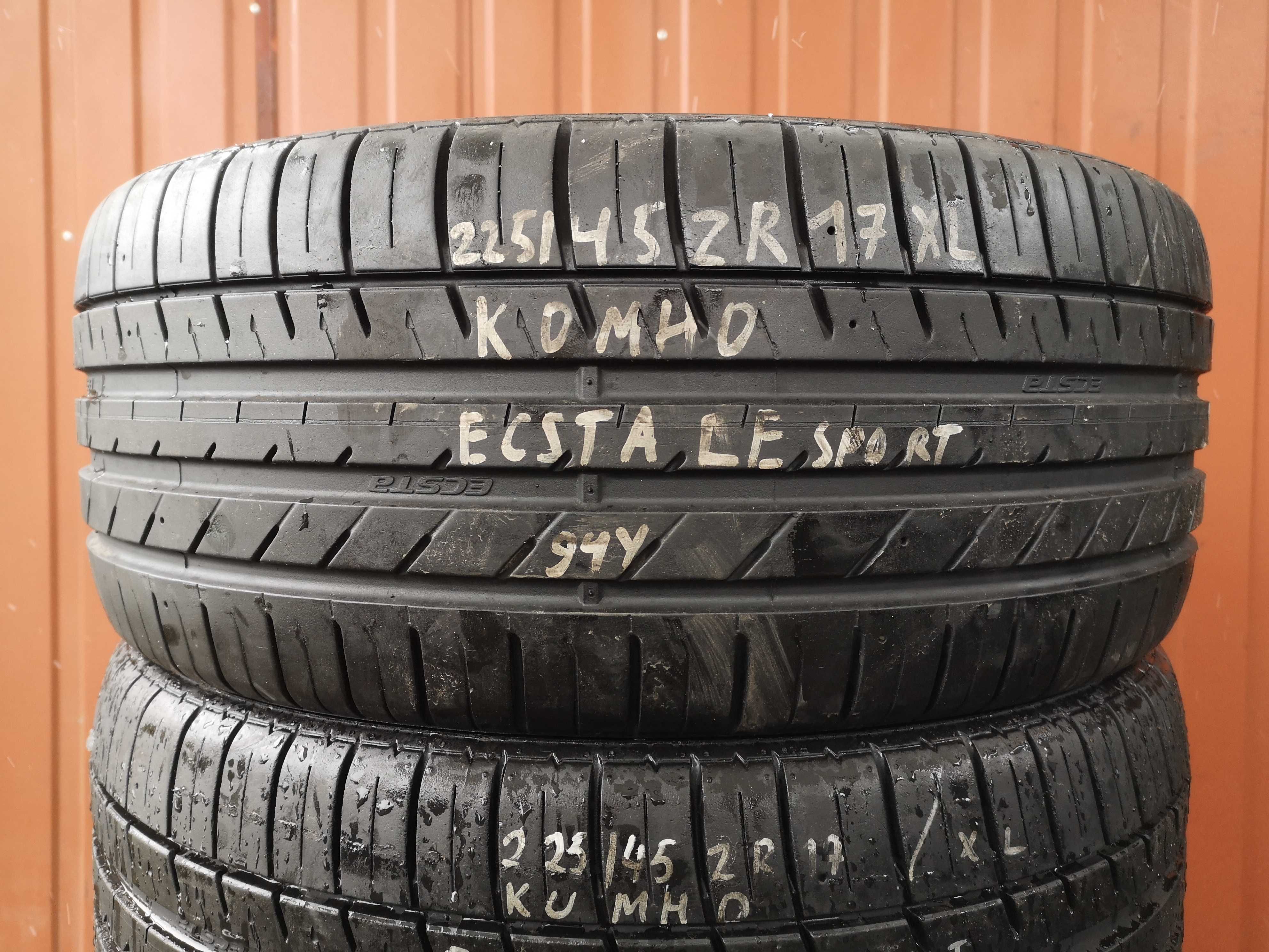 225/45 ZR17 94Y - Kumho Ecsta Le Sport (2 sztuki)