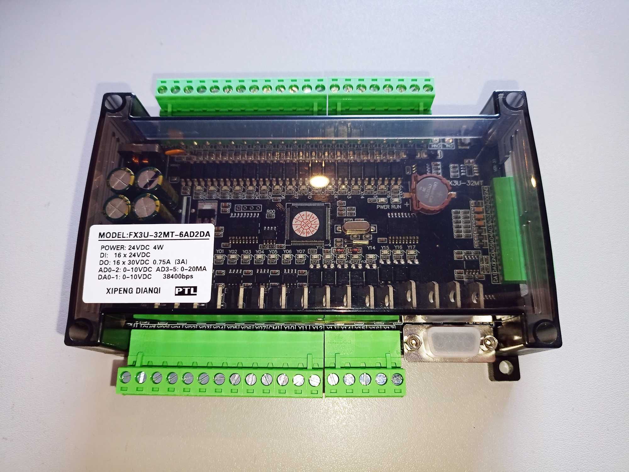 ПЛК контролер PLC FX3U-14mt; FX3U-24mt; FX3U-32mt; FX3U-48mt