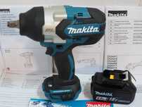 Zestaw klucz udarowy  1/2' MAKITA DTW 1002 +bateria 18v 6Ah Moc 1700Nm
