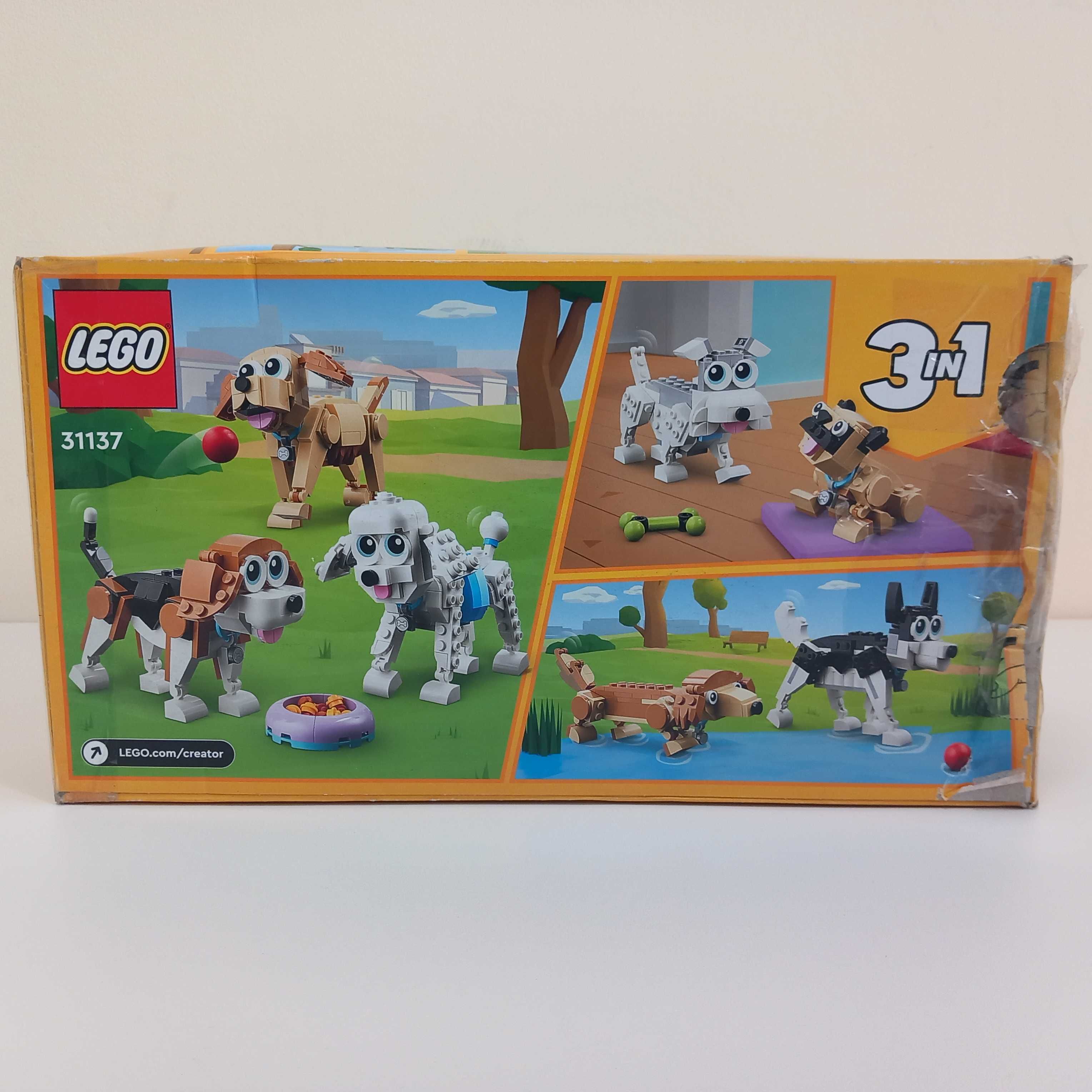 LEGO 31137 CREATOR - Urocze Psiaki Psy Pieski 3w1 R231