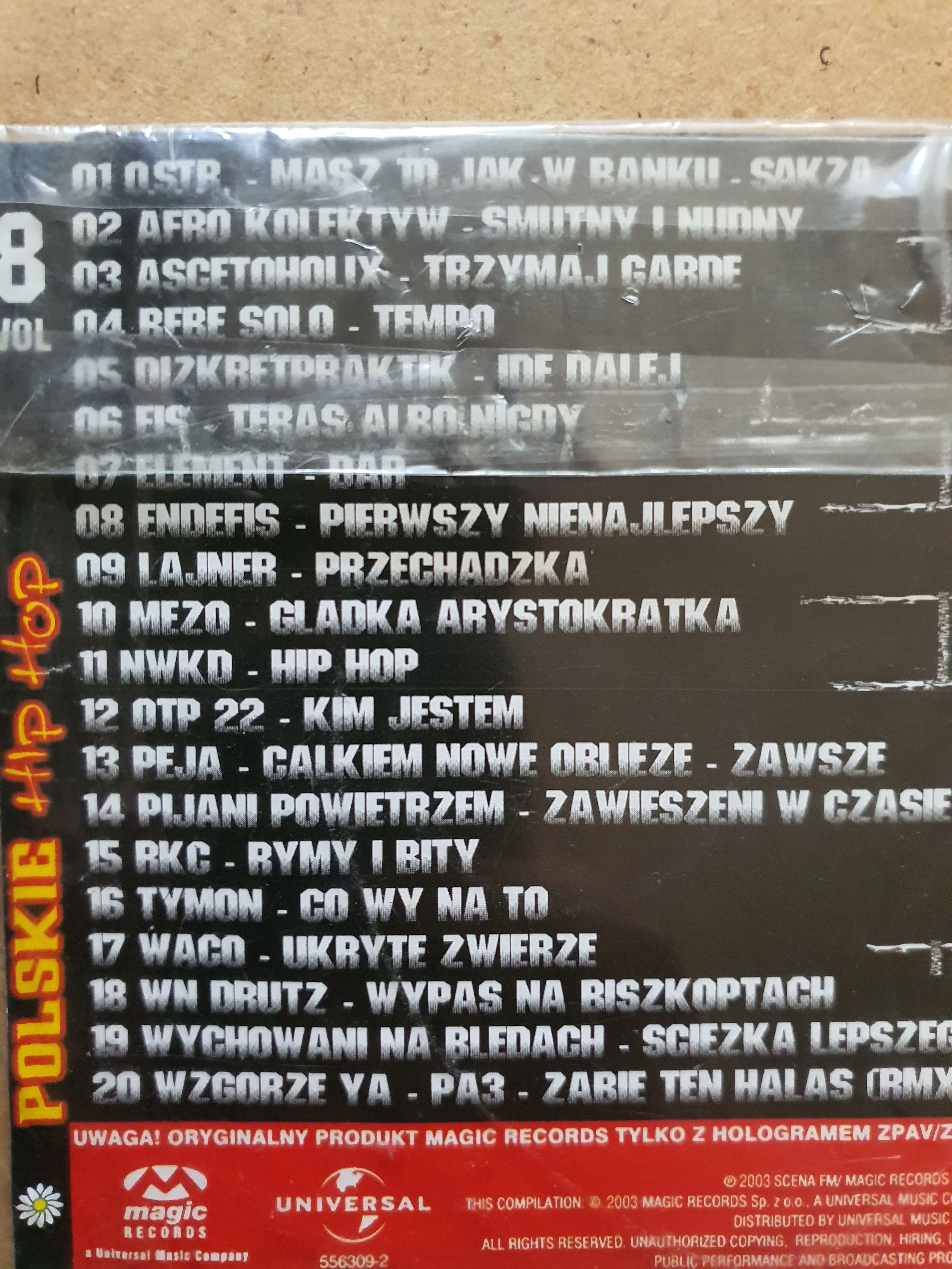 Polski HipHop vol.8 CD