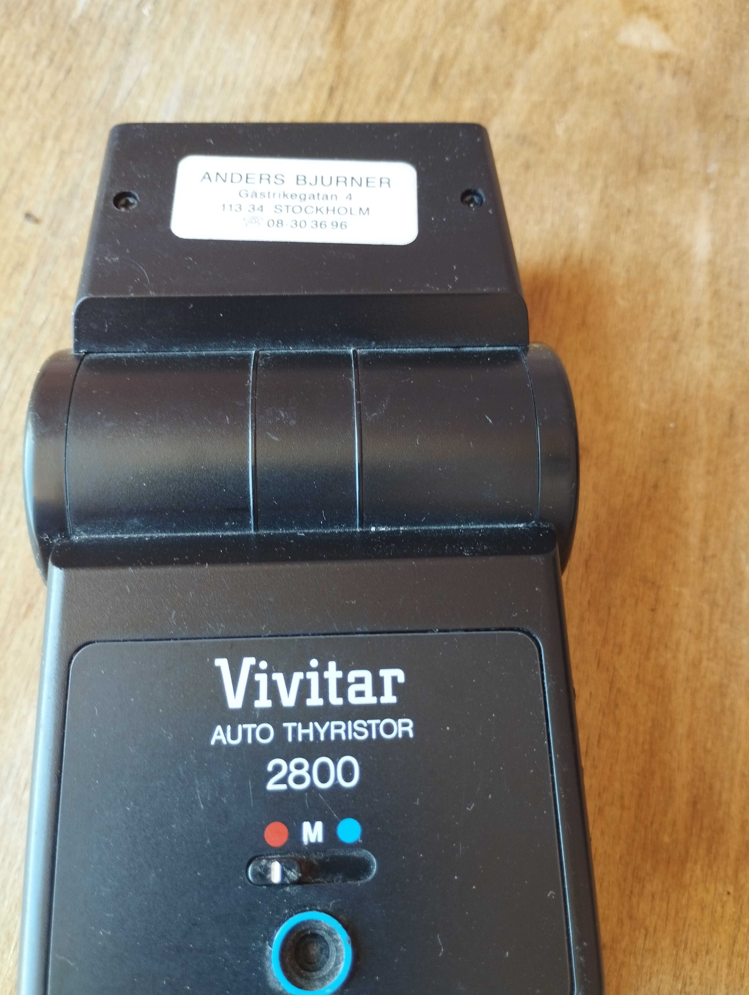 Фотоспалах Vivitar  Auto Thyristor 2800