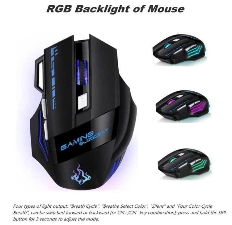 Bezprzewodowa mysz gamingowa Gaming BloodBat