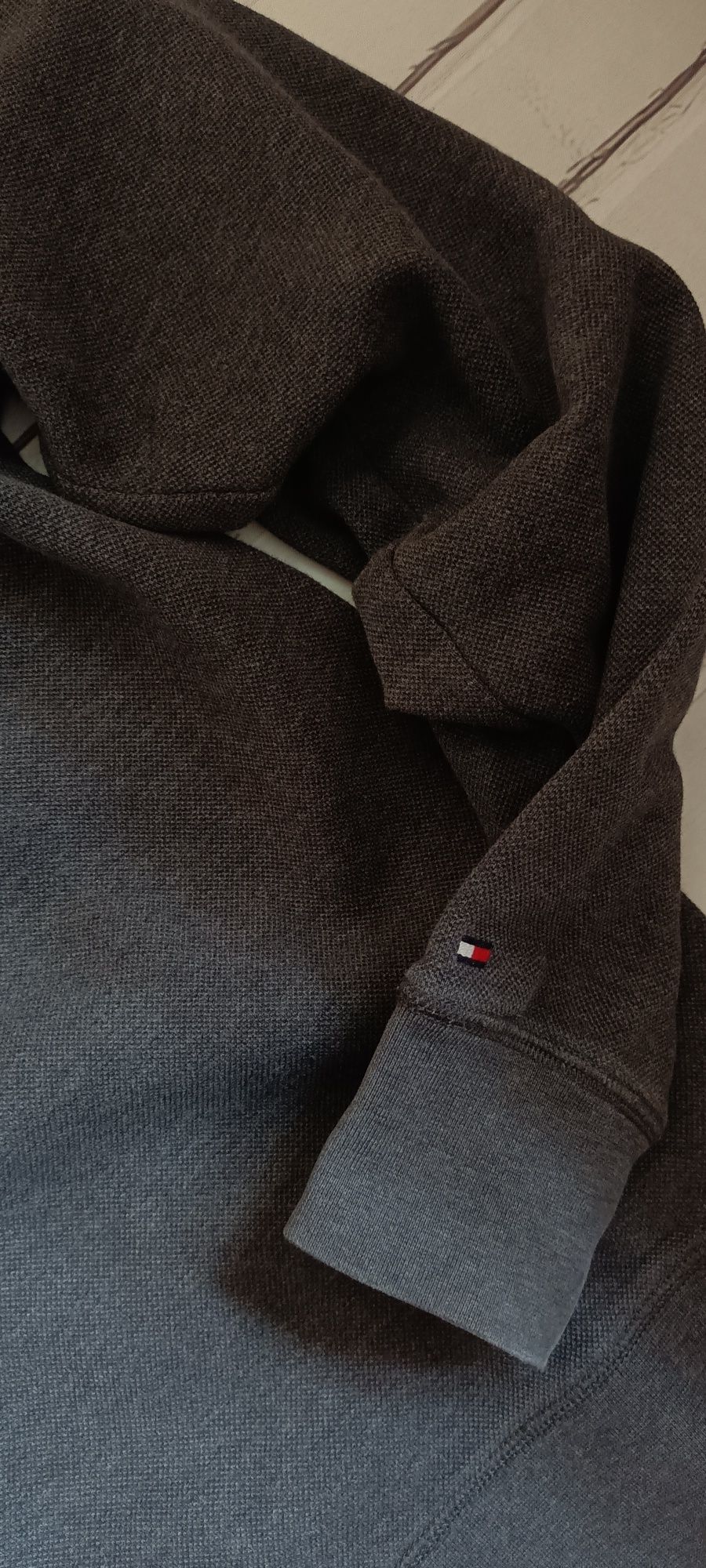 Grafitowa bluza męska Tommy Hilfiger rozm.S