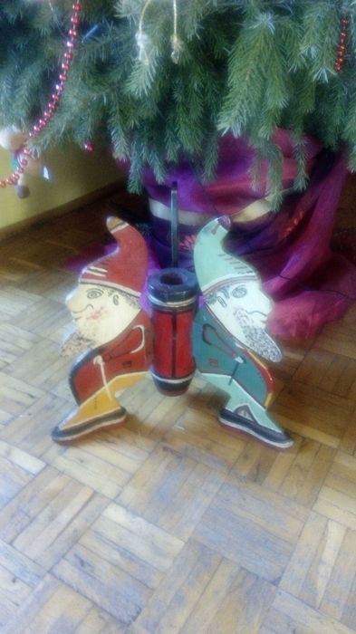 Stojak do choinki,stary ,lata 50 te ,Unikat.