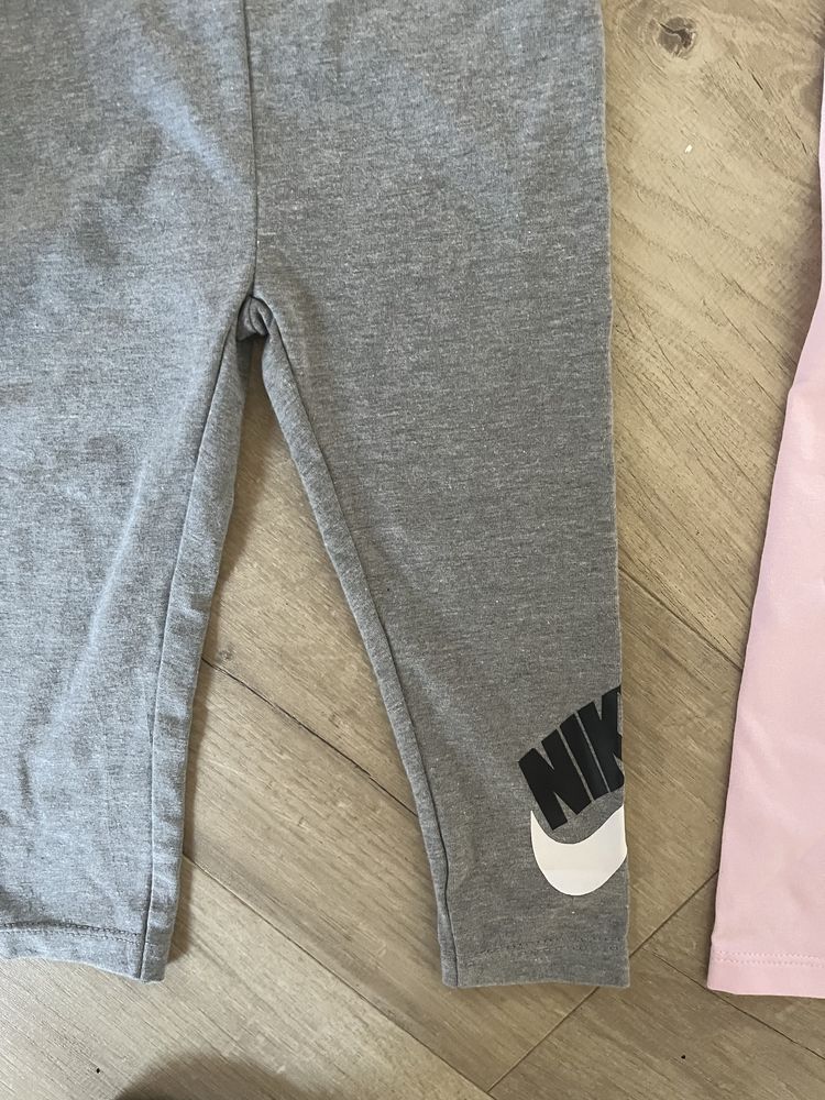 2 zestawy Nike bluzka + legginsy rozmiar 86