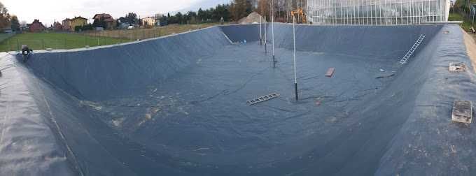 Folia PVC PCV do oczka wodnego stawów zbiorników Geomembrana 1,1mm