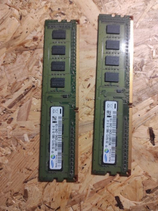 Memórias RAMddr3  2x2gb