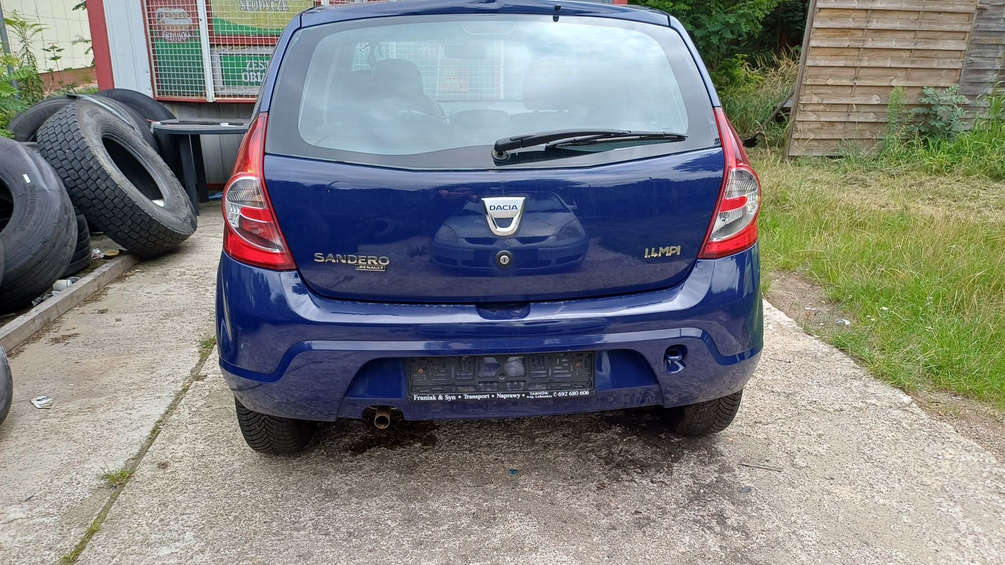 Dacia Sandero 2009r 1.4 MPI 116 tys.przebiegu