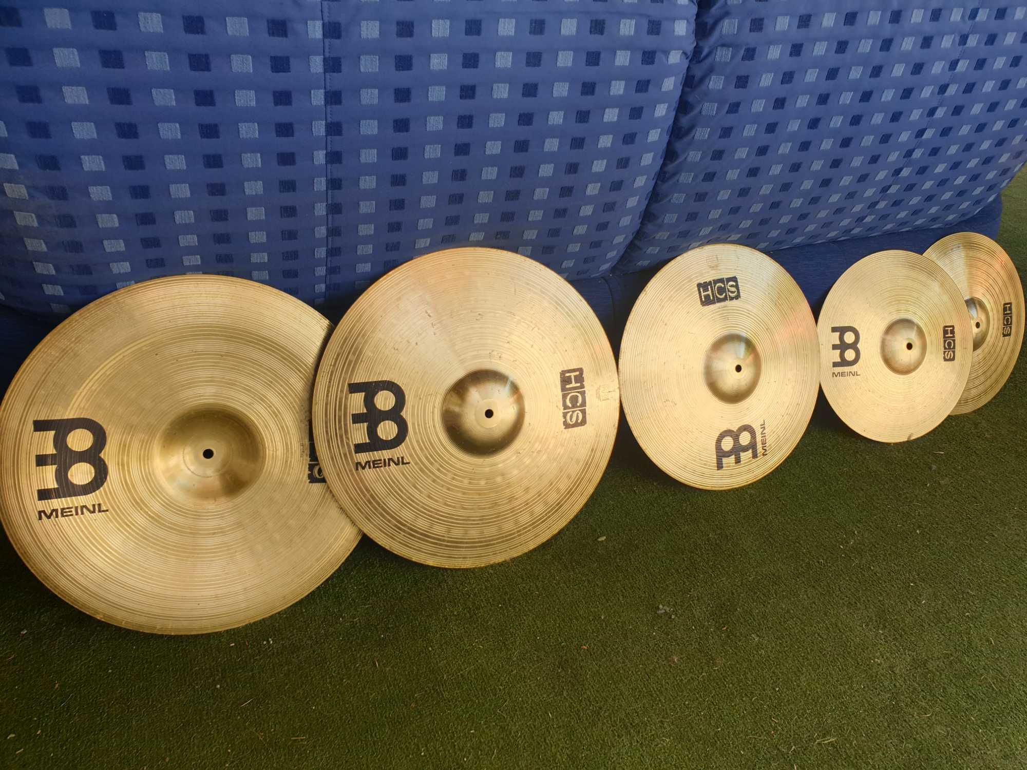 Talerze set Parkusja Mein HiHat 14" Crash 16" 18" China 18"