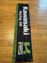 Banner materialowy Kawasaki Racing / Nowa
