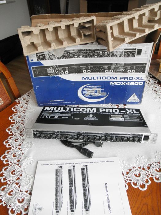 Behringer MDX4600 MULTICOM PRO-XL. ekspander/bramka/kompresor/limiter.
