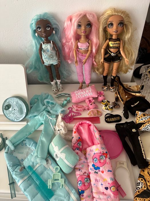 Rainbow high ляльки Brianna robin marisa піжама slumber