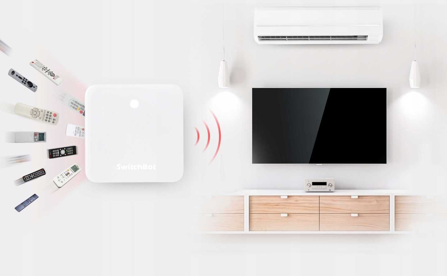 SwitchBot Hub Mini W02 inteligentny przełącznik do zdalnego sterowania